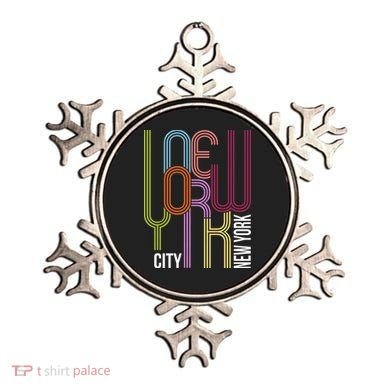 New York City Retro 80s Style Ornament