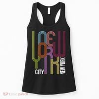 New York City Retro 80s Style Women's Tank Top thumb 0