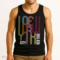 New York City Retro 80s Style Tank Top thumb 3