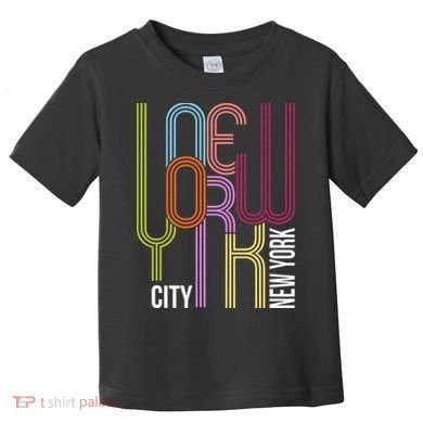 New York City Retro 80s Style Toddler T-Shirt