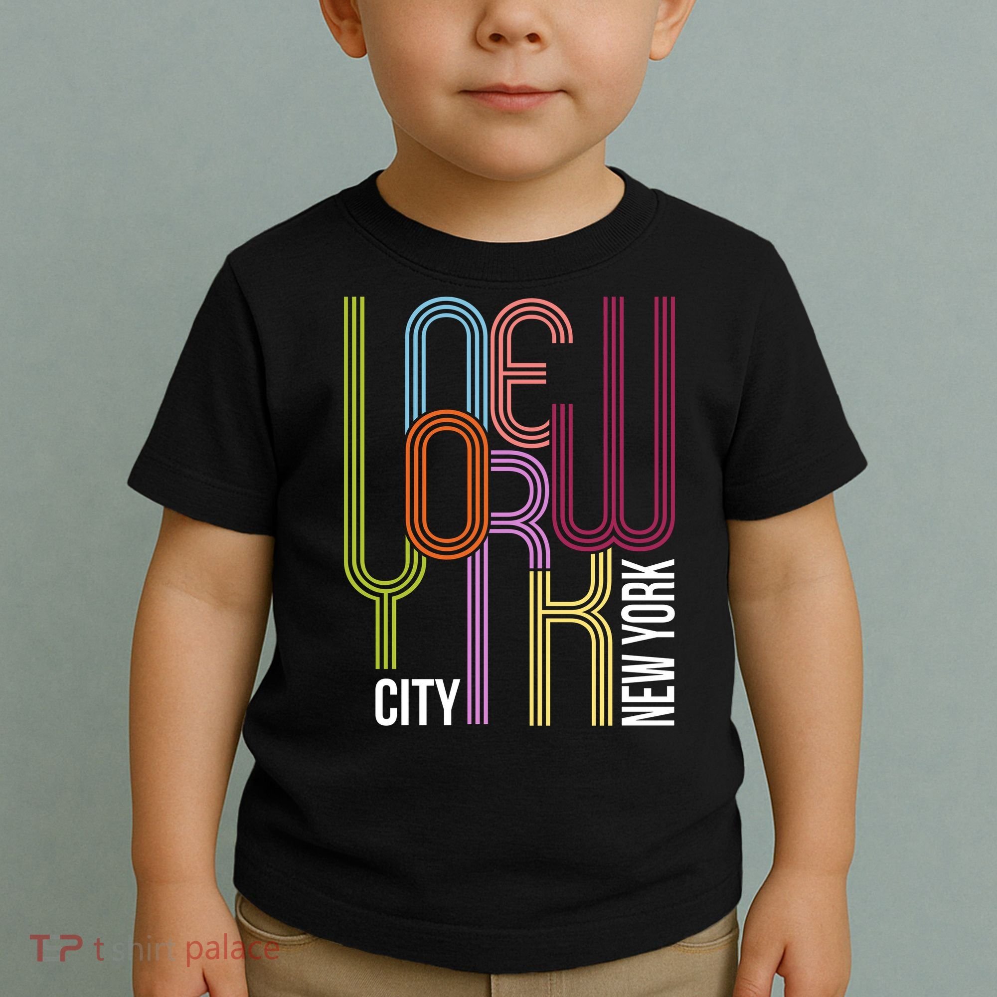 New York City Retro 80s Style Toddler T-Shirt