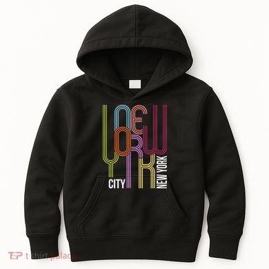 New York City Retro 80s Style Kids Hoodie