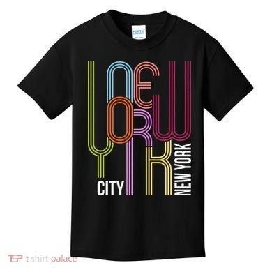 New York City Retro 80s Style Kids T-Shirt