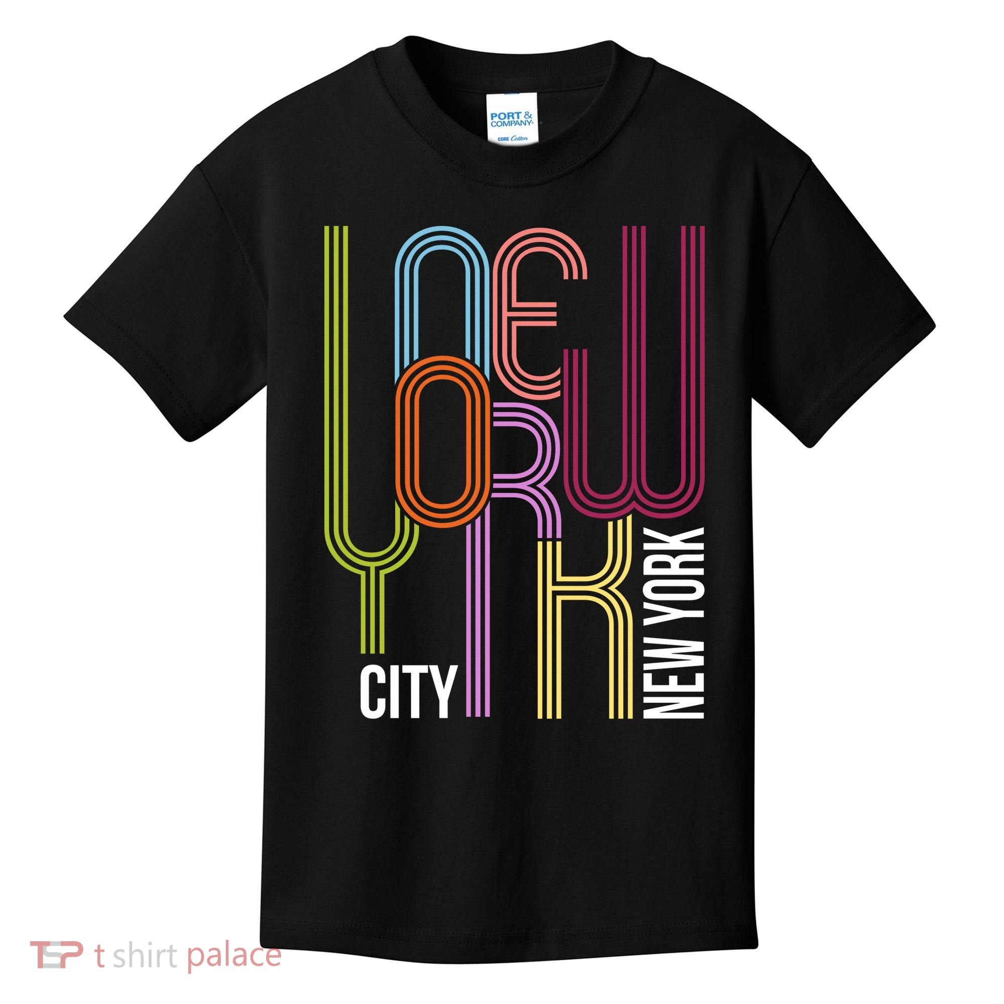 New York City Retro 80s Style Kids T-Shirt