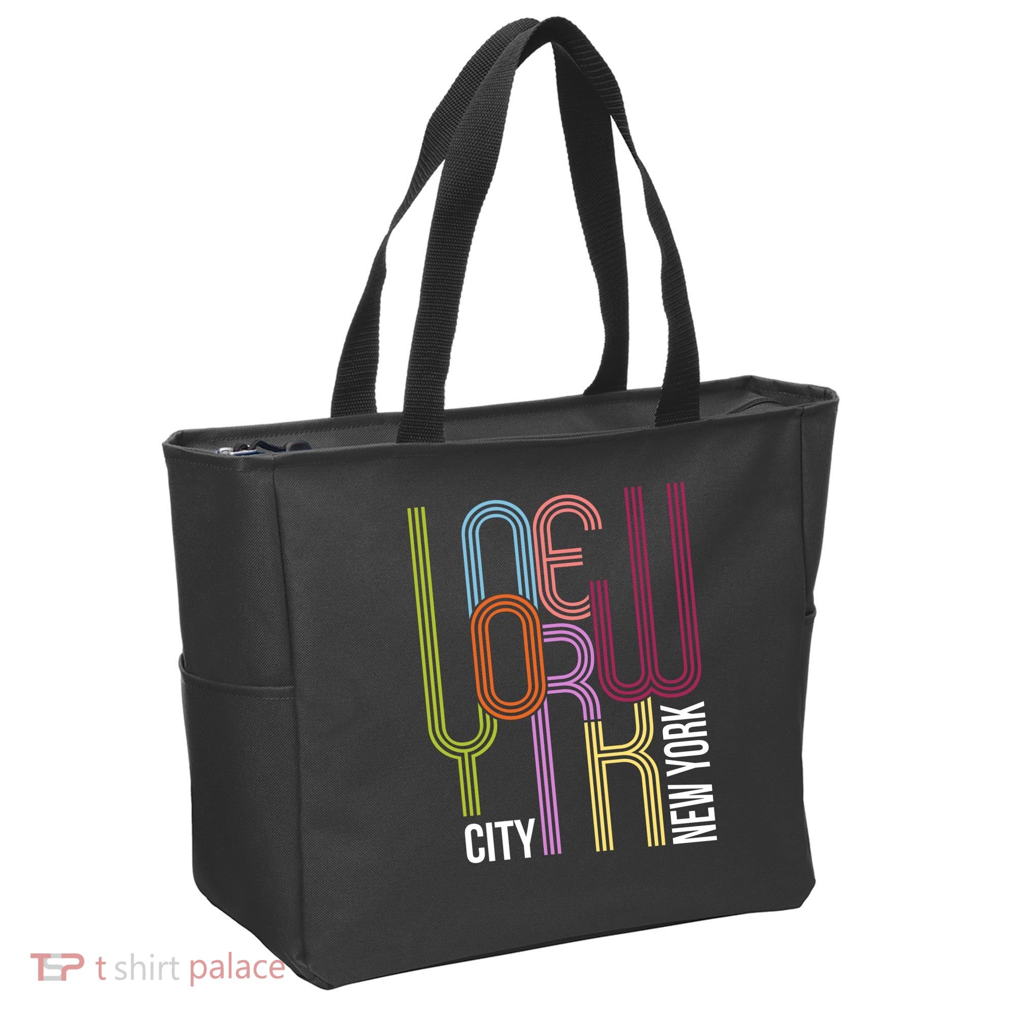 New York City Retro 80s Style Tote Bag