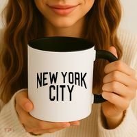 New York City Simple Logo Coffee Mug thumb 3