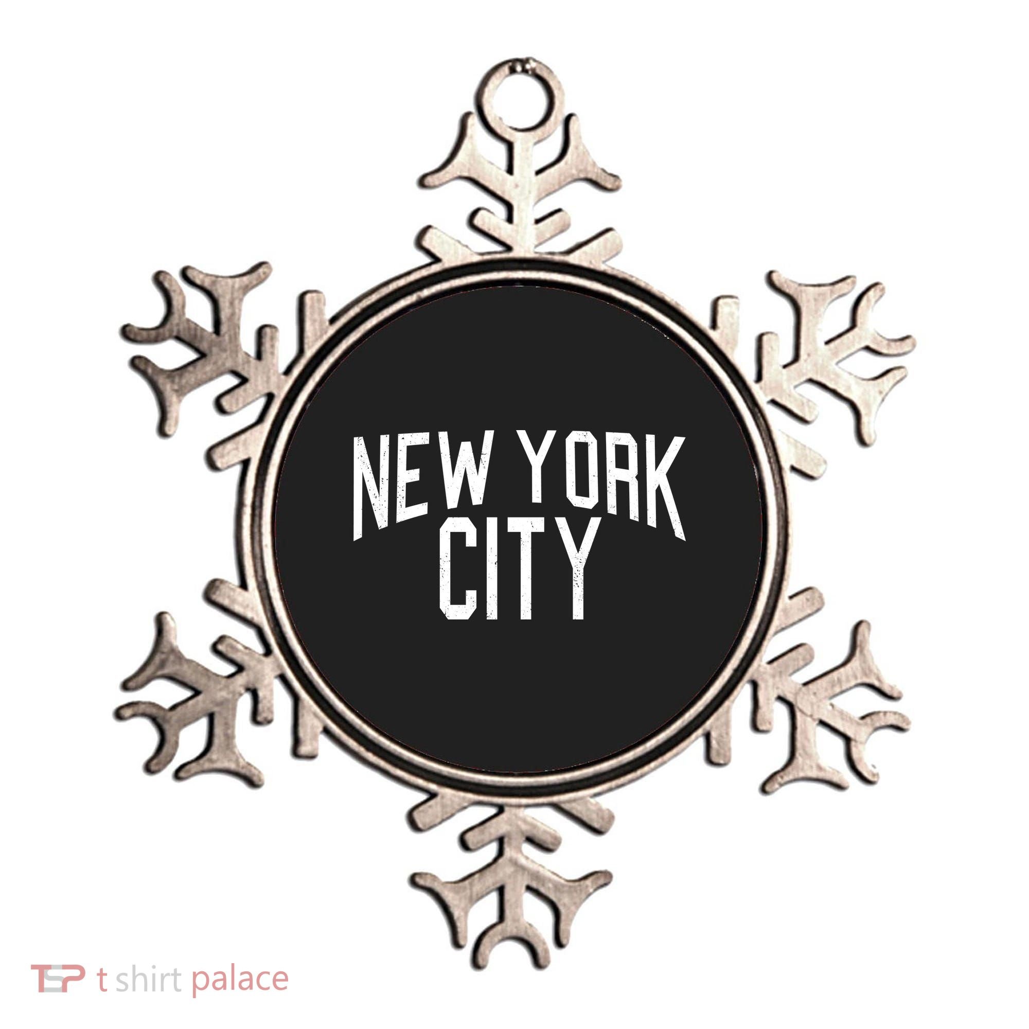 New York City Simple Logo Ornament