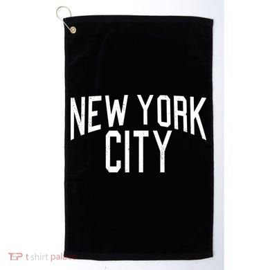 New York City Simple Logo Golf Towel
