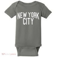 New York City Simple Logo Baby Bodysuit thumb 0