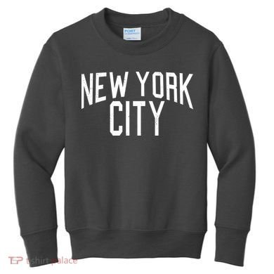 New York City Simple Logo Kids Sweatshirt