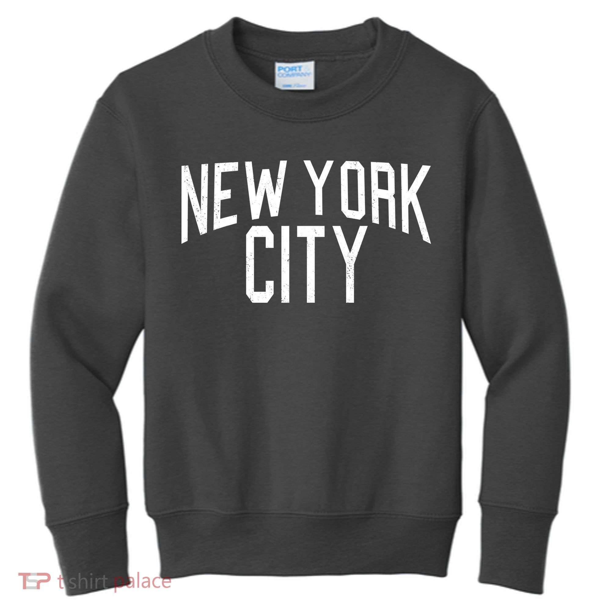 New York City Simple Logo Kids Sweatshirt