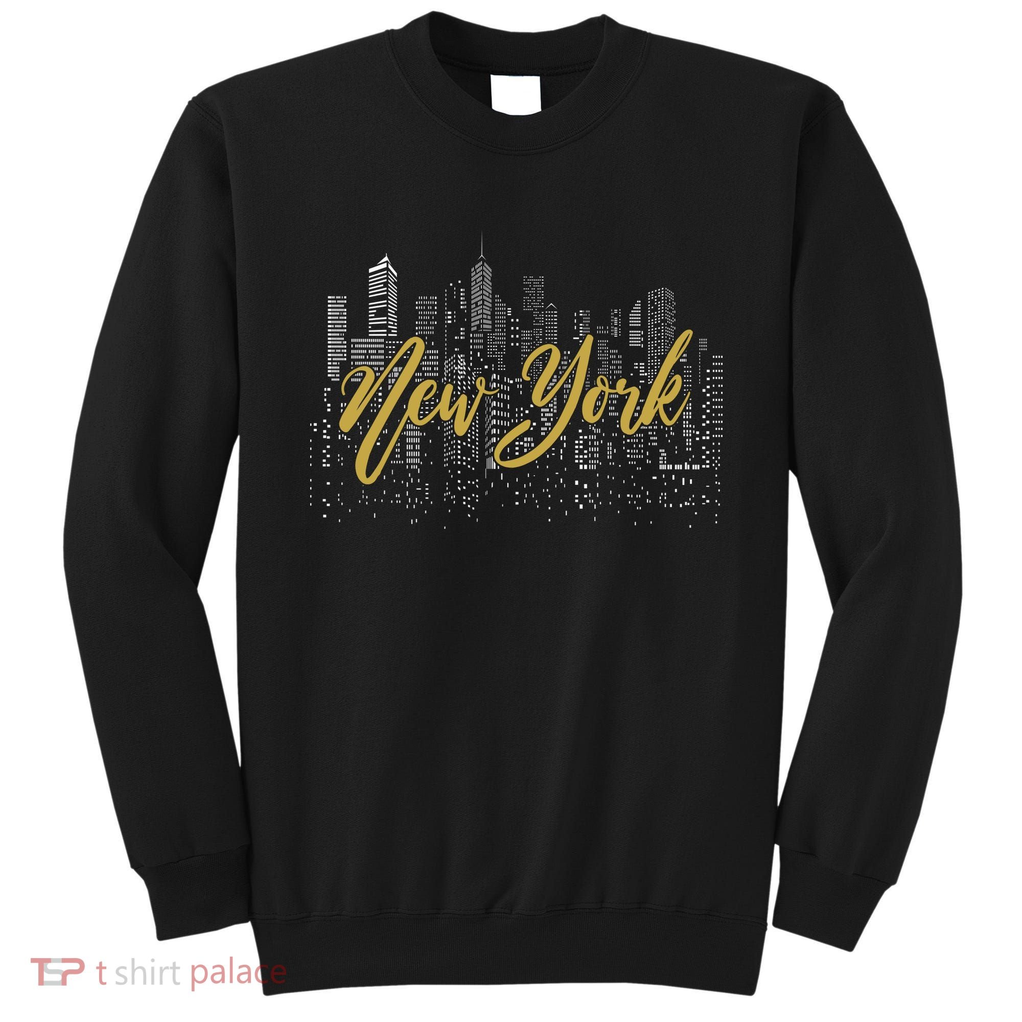 New York City Skyline  Buildings Sweatshirt