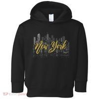 New York City Skyline  Buildings Toddler Hoodie thumb 0