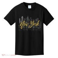 New York City Skyline  Buildings Kids T-Shirt thumb 0