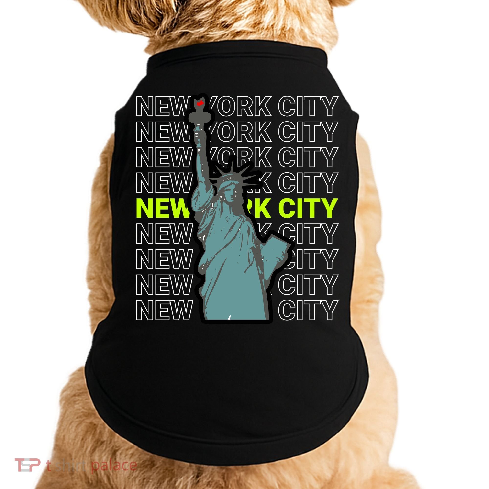 New York City Statue of Liberty Doggie Tank