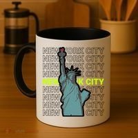 New York City Statue of Liberty Coffee Mug thumb 4