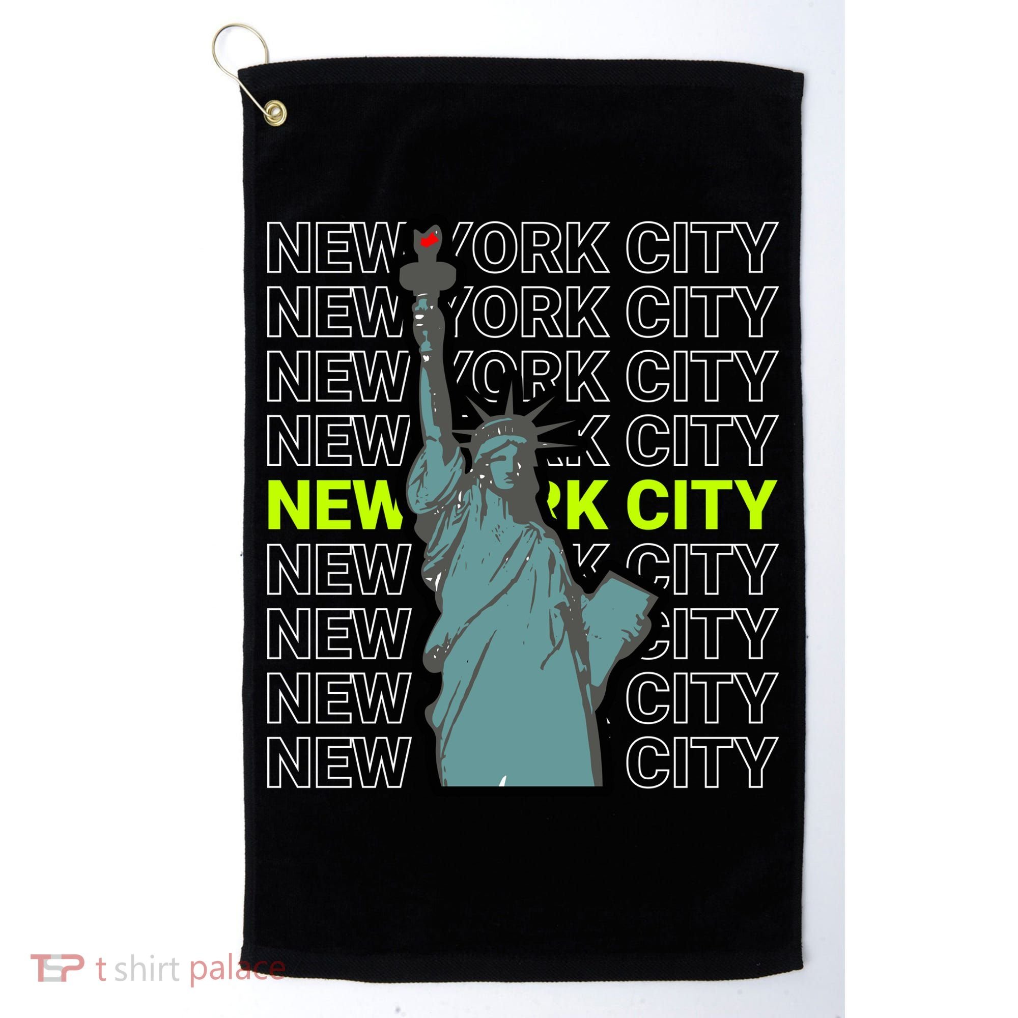 New York City Statue of Liberty Golf Towel