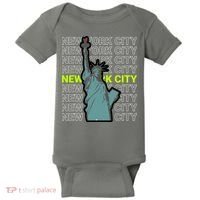 New York City Statue of Liberty Baby Bodysuit thumb 0