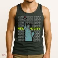 New York City Statue of Liberty Tank Top thumb 3