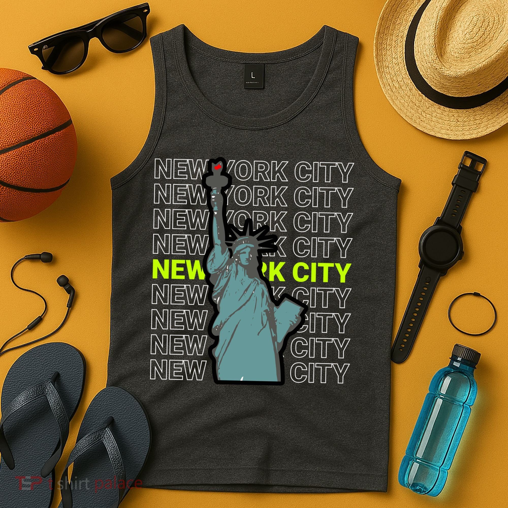 New York City Statue of Liberty Tank Top