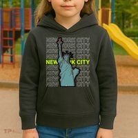 New York City Statue of Liberty Kids Hoodie thumb 3