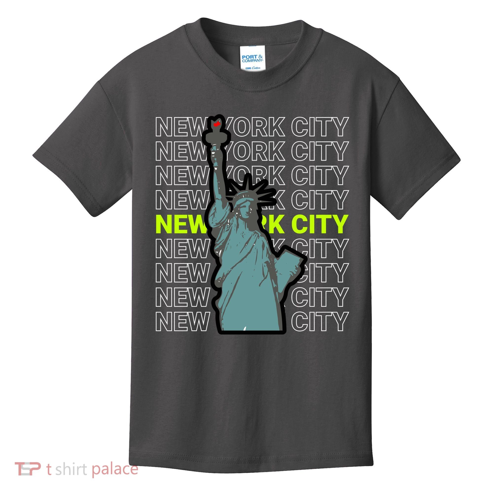 New York City Statue of Liberty Kids T-Shirt