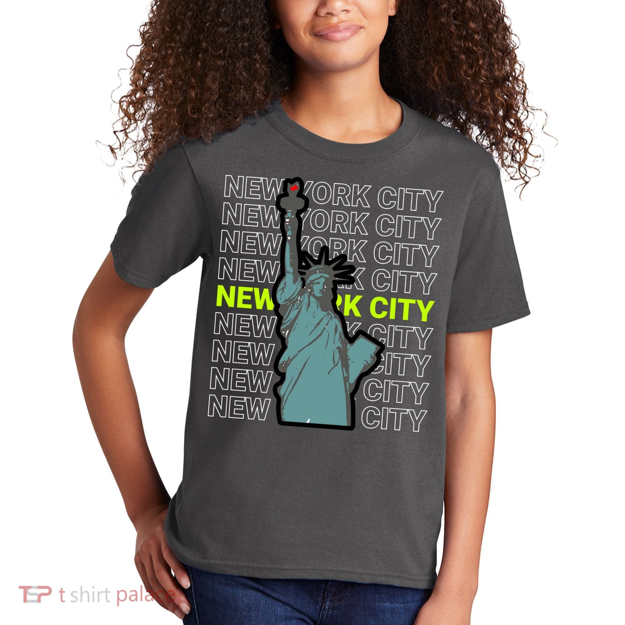 New York City Statue of Liberty Kids T-Shirt