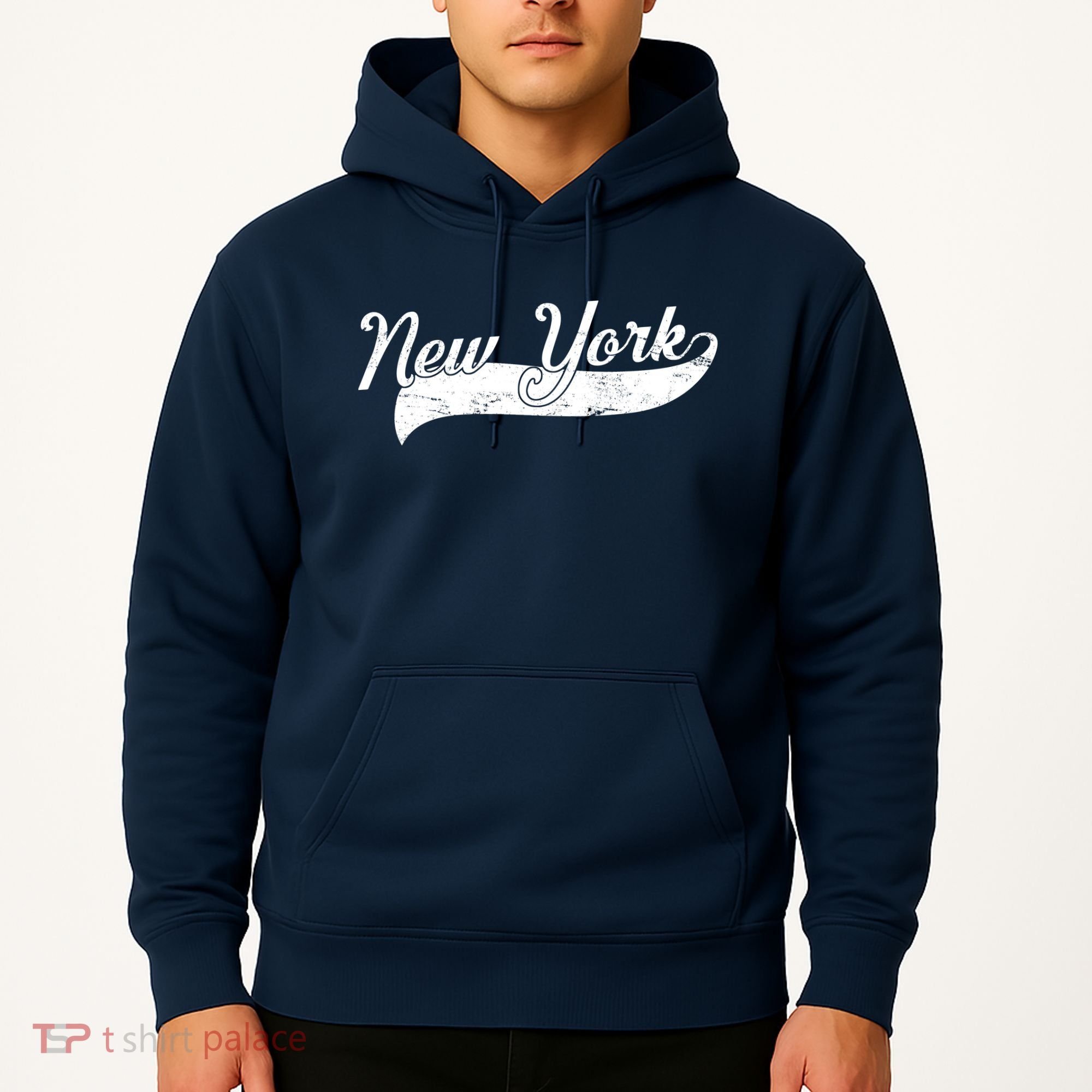 New York Classic Logo Hoodie