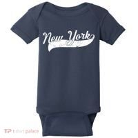 New York Classic Logo Baby Bodysuit thumb 0