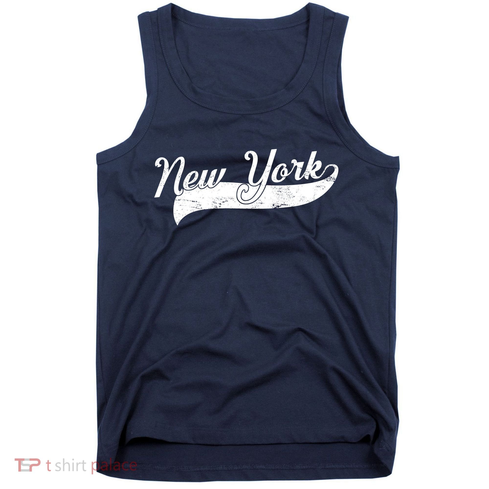 New York Classic Logo Tank Top