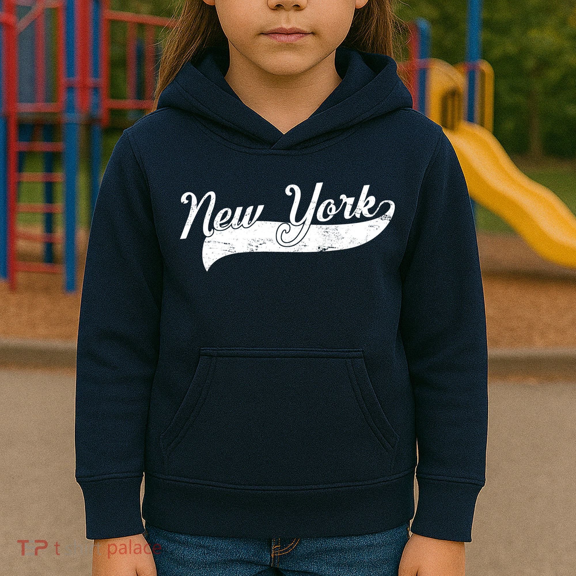 New York Classic Logo Kids Hoodie