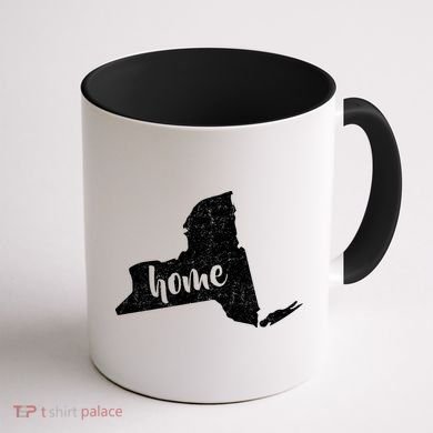 New York Home State Coffee Mug back