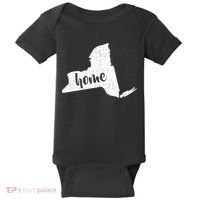New York Home State Baby Bodysuit thumb 0