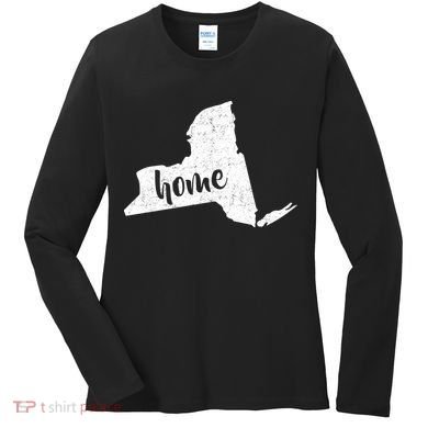 New York Home State Women's Long Sleeve Shirt