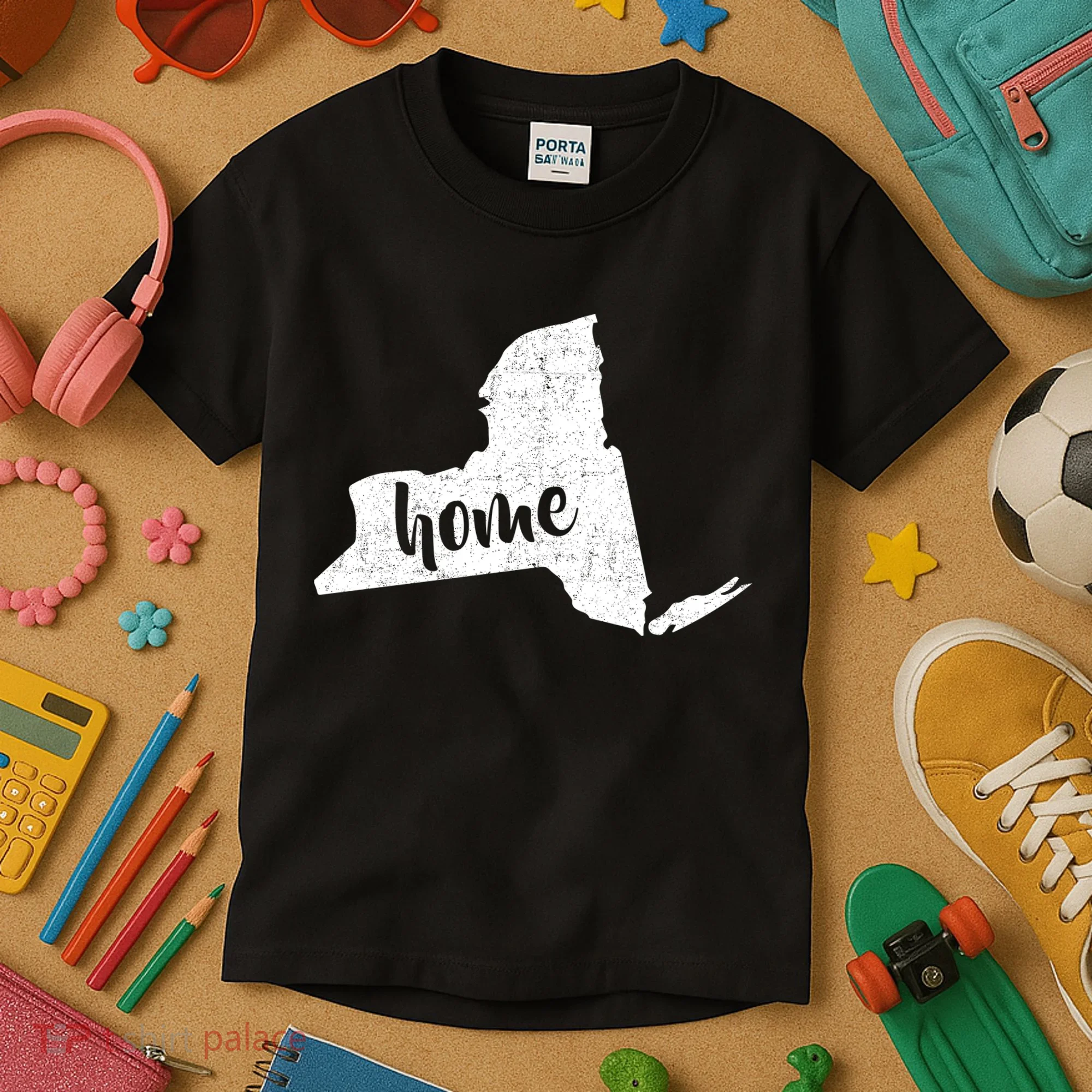 New York Home State Kids T-Shirt
