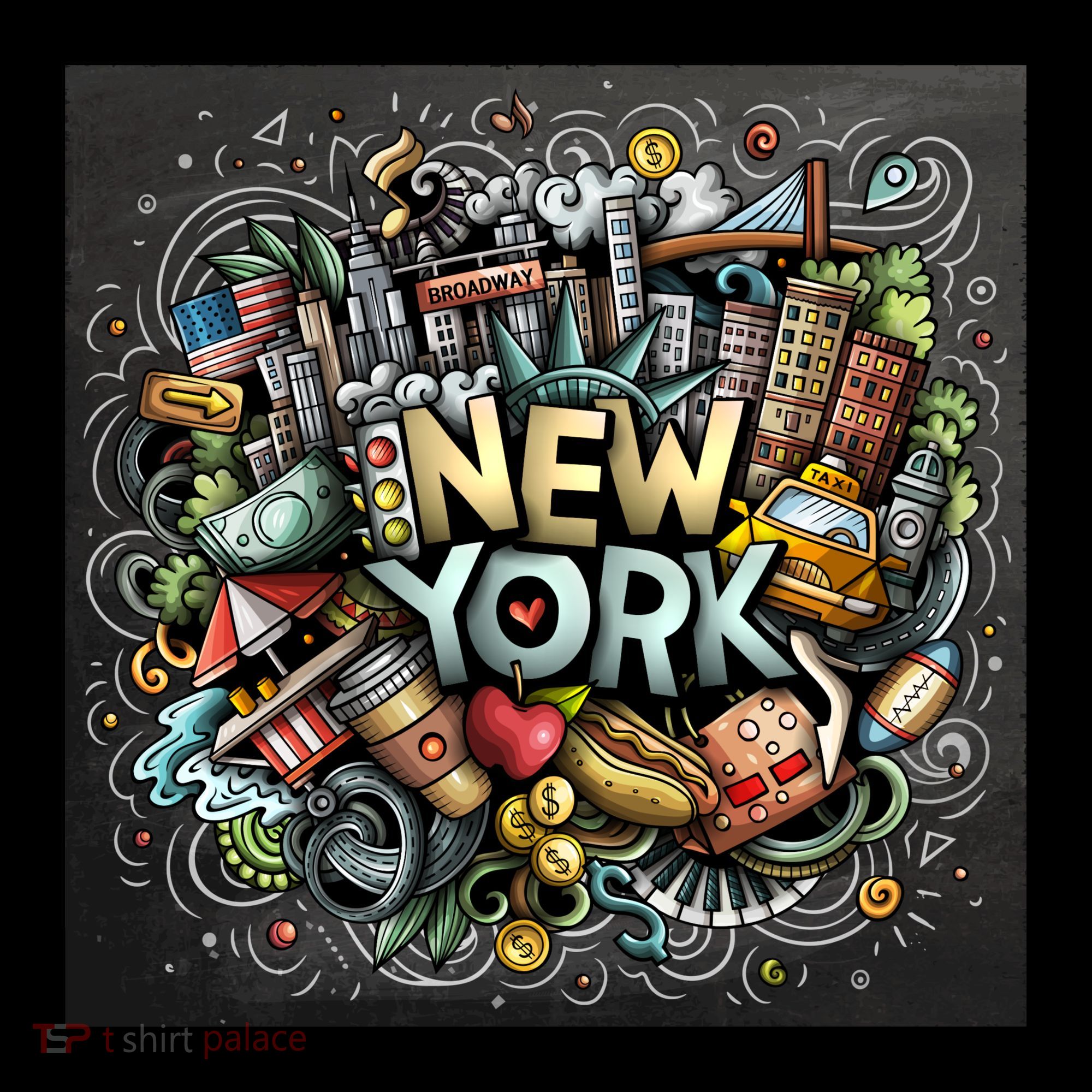 New York Illustration Sweatshirt