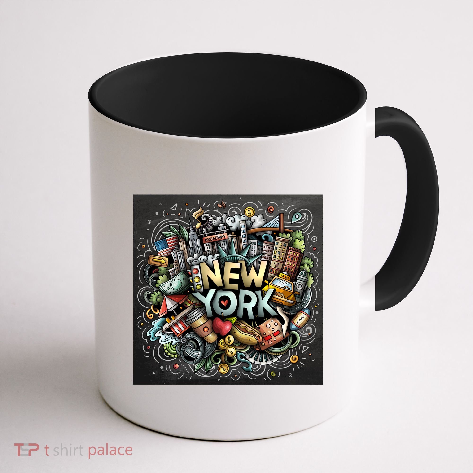 New York Illustration Coffee Mug