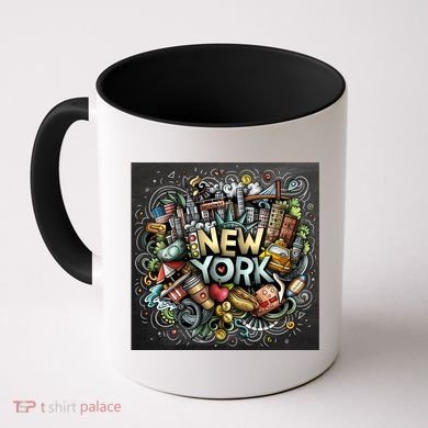 New York Illustration Coffee Mug