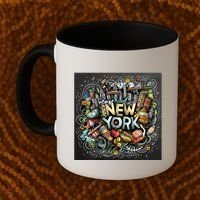 New York Illustration Coffee Mug thumb 2