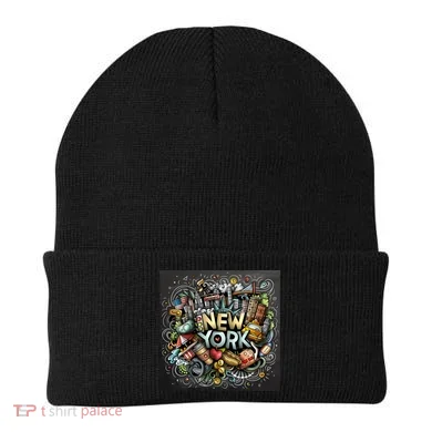 New York Illustration Beanie