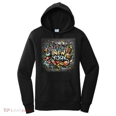 New York Illustration Women's Hoodie