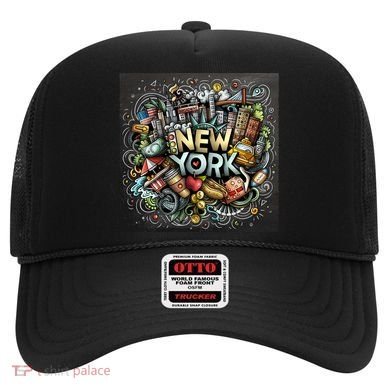 New York Illustration Hat