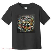 New York Illustration Toddler T-Shirt thumb 0