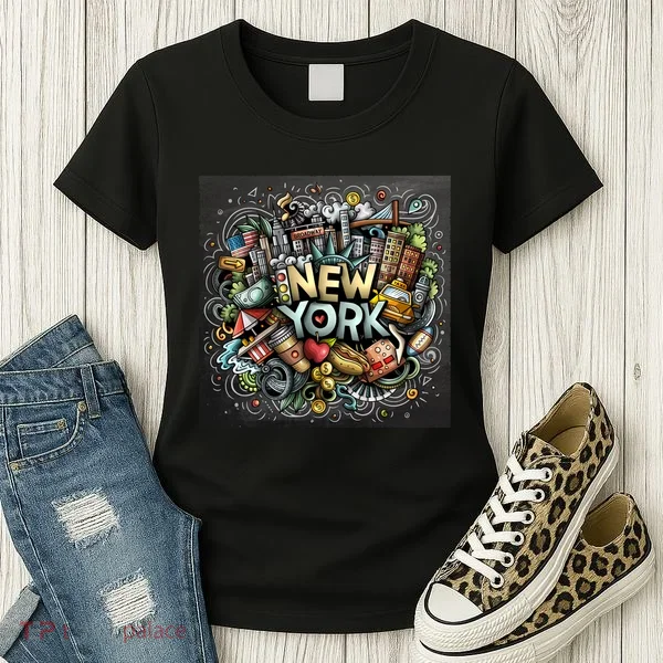 New York Illustration Women's T-Shirt