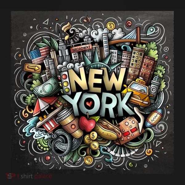 New York Illustration Women's T-Shirt