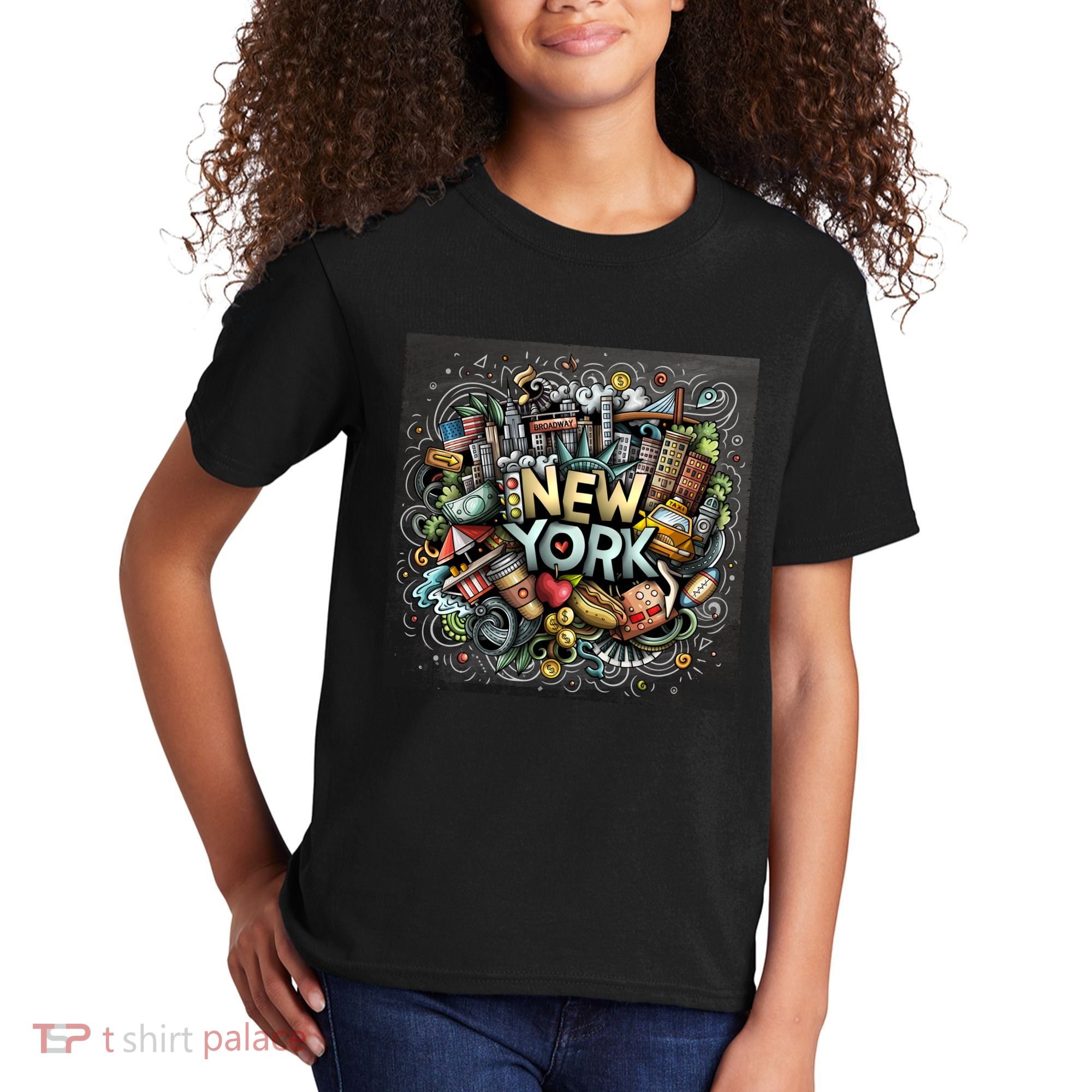 New York Illustration Kids T-Shirt