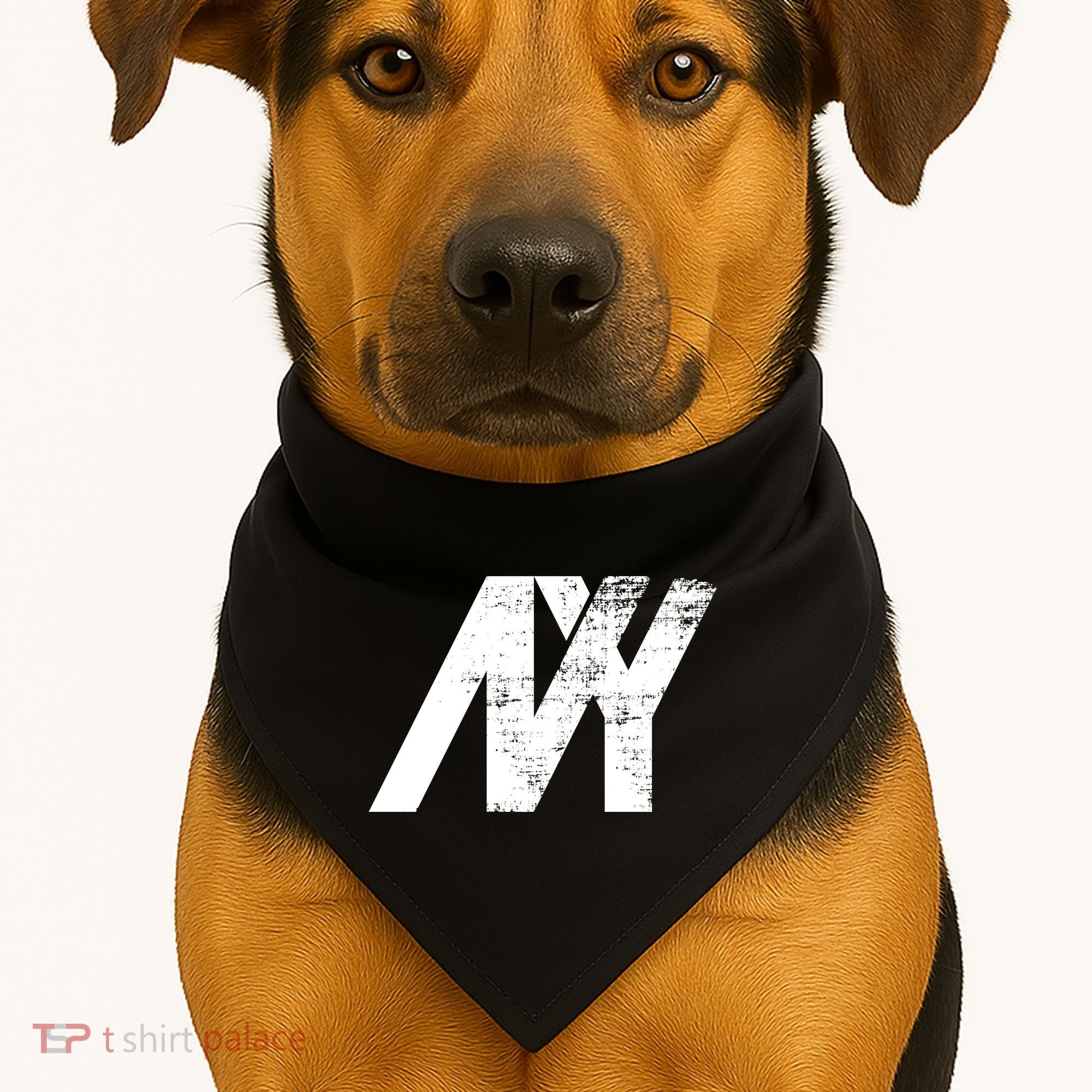 New York NY Grunge USA-Made Doggie Bandana