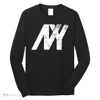 New York NY Grunge Long Sleeve Shirt