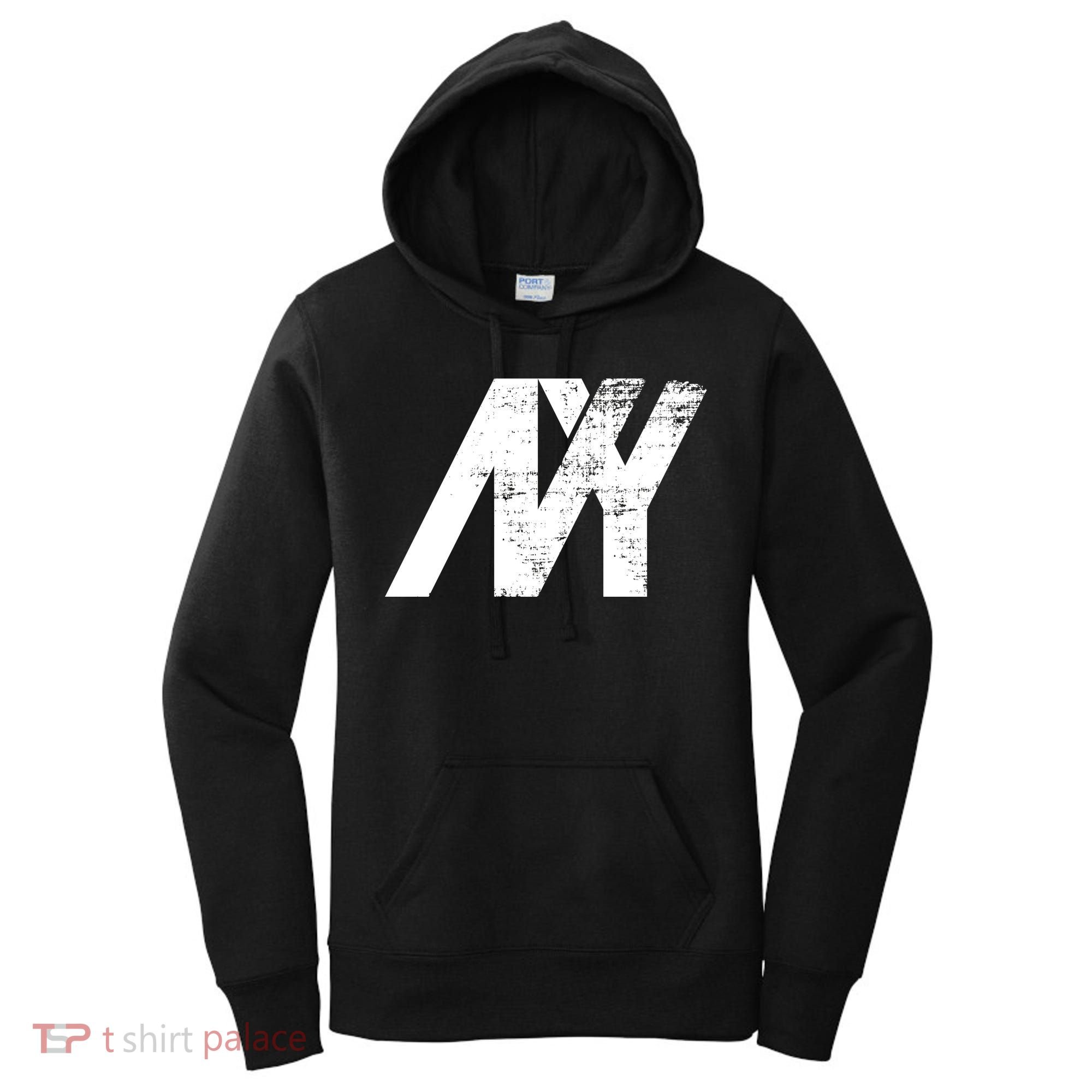 New York NY Grunge Women's Hoodie