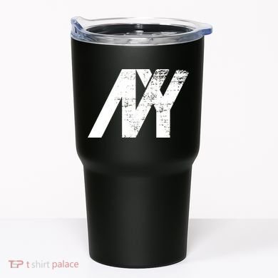 New York NY Grunge Tumbler